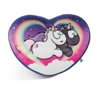 NICI Oreiller Licorne Star Bringer & Moon Keeper 40x28cm coeur VERT