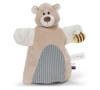 Nici Ours Doudou Et Marionnette 2 En 1 26x25 Cm