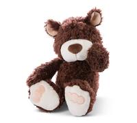 NICI Ours en Peluche 35 cm - Jouets durables pour Filles, garçons et bébés - Peluches Animaux pour Jouer, à Collectionner et à câliner - Doudou Moelleux, Brun Cacao - Cadeau Enfant