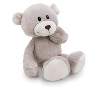 NICI Doudou Ours Finni 20 cm - Peluche douce gris en boîte cadeau 22,5 x 12,5 x 7 cm - Idée cadeau