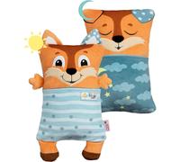 NICI 62290 Renard en Peluche, avec Fonction réversible, 30 x 20 cm, Orange, Doux, pour Les Petits Amateurs de Peluches, pour câliner et Jouer, à la Maison, à la Maternelle ou en déplacement