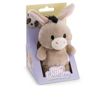 NICI Peluche âne 11 cm dans boîte Cadeau 8 × 8,5 × 13 cm - Doux Compagnon à câliner, Jouer et Collectionner, Porte-Bonheur, Superbe Cadeau pour Enfants et Adultes | 63506