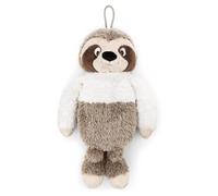 NICI Peluche-bouillotte au Motif du Paresseux Izzy Icetumbler, capacité : 300 ML, 34 cm, Beige, Compagnon Douillet dès 10 Mois, Coussin Chauffant pour Enfants et Adultes - 62448