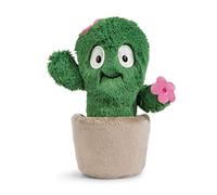 NICI Peluche Cactus Henriette 18cm Vert Issu d'une Production Durable