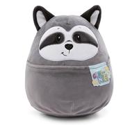 NICI Peluche Chill-NICI Raton Laveur 20cm - Peluche raton laveur avec queue pour filles, garçons & bébés, Peluche câline - 49884