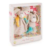 Nici Peluche + Couette Âne Muli Avec Message Teddy 18 Cm