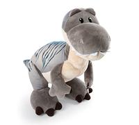 NICI- Peluche Debout Dino Tony-Rex 31cm Green, 48813, Gris