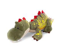 NICI peluche Dino Fossily couché 45cm, VERT