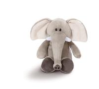 NICI Peluche éléphant 20 cm Zoo Friends, 48066, Gris