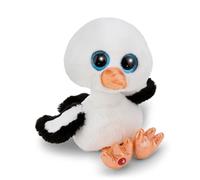 NICI Peluche Glubschis Cigogne Sir Sorto 15 cm, Blanc, Peluche Douce, Mignonne Peluche pour câliner et Jouer, pour Enfants et Adultes, idée Cadeau - 63032