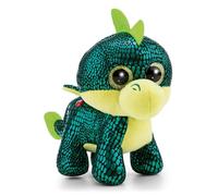NICI Peluche Glubschis Dragon Park 15 cm, Verte, Peluche Douce, Adorable Peluche pour câliner et Jouer, pour Enfants et Adultes, idée Cadeau - 63034