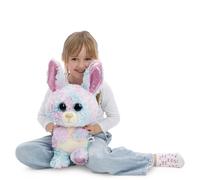 NICI Peluche GLUBSCHIS Lapin Rainbow Mellie 35 cm - Toute Douce avec des détails soignés, Compagnon Moelleux à câliner et à Collectionner, pour Petits et Grands | 63137