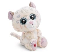 NICI Peluche GLUBSCHIS léopard des neiges Leopaw 15 cm - Toute Douce avec des détails soignés, Compagnon Moelleux à câliner et à Collectionner, pour Petits et Grands | 62857