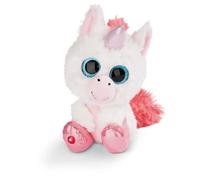 NICI Doudou peluche GLUBSCHIS Licorne Milky-Fee 15 cm, grands yeux scintillants