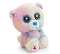 NICI Peluche GLUBSCHIS Ours Arc-en-Ciel Snoomi 15 cm - Toute Douce avec des détails soignés, Compagnon Moelleux à câliner et à Collectionner, pour Petits et Grands | 62858