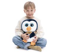 NICI Peluche GLUBSCHIS Pingouin Sniffy 35 cm - Toute Douce avec des détails soignés, Compagnon Moelleux à câliner et à Collectionner, pour Petits et Grands | 63139