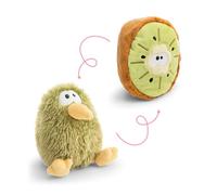 NICI Peluche Kiwi réversible 15 cm 2 en 1 - Vert - Doux NICI - Idéal pour câliner, Jouer et comme Compagnon à la Maison, à la garderie ou en Voyage | 62991