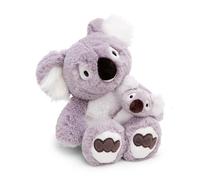 NICI Peluche Koala Barry 30cm avec bébé Koala 10cm Gris - Peluche Douce, Mignonne Peluche à câliner, pour Jouer, pour Enfants et Adultes, Une Excellente idée de Cadeau