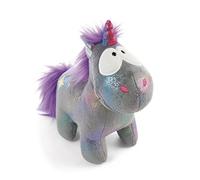 NICI Peluche Licorne Star Bringer 22 cm - Peluche Douillette, à dorloter et comme Jouet, Nounours pour Enfants et Adultes, 48630, super Idée Cadeau, gris