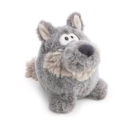 NICI Peluche Loup réversible 15 cm 2 en 1 - Gris - Doux NICI - Idéal pour câliner, Jouer et comme Compagnon à la Maison, à la garderie ou en Voyage | 62994