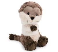 NICI Peluche Loutre Ophelio, 20 cm - 63220 | Doux compagnon à câliner, jouer et collectionner, porte-bonheur, superbe cadeau pour enfants et adultes