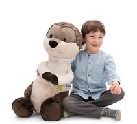 NICI Peluche Loutre Ophelio 70 cm - Doux Compagnon à câliner, Jouer et Collectionner, Porte-Bonheur, Superbe Cadeau pour Enfants et Adultes | 63246