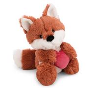 NICI Peluche Love Renard Miro avec cœur 20 cm - Doux Compagnon à câliner, Jouer et Collectionner, Porte-Bonheur, Superbe Cadeau pour Enfants et Adultes | 63354