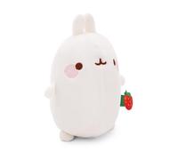 NICI Peluche MOLANG avec Clochette 12 cm Blanc - Peluche pour Les bébés et Les Tout-Petits, pour Toucher, se blottir, Explorer et s'endormir - 49484