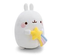 NICI Peluche MOLANG avec étoile filante 24 cm dans Un Emballage Cadeau, Blanc.