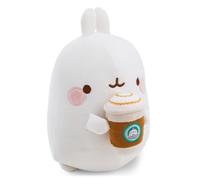 NICI Peluche MOLANG gobelet à café, 12 cm - 63296 | Doux compagnon à câliner, jouer et collectionner, porte-bonheur, superbe cadeau pour enfants et adultes