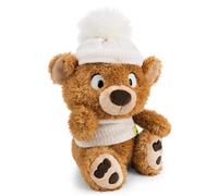 NICI Peluche Ours Capiccino 25 cm - Doux Compagnon à câliner, Jouer et Collectionner, Porte-Bonheur, Superbe Cadeau pour Enfants et Adultes | 63227