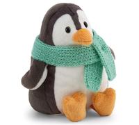 NICI Peluche Pingouin avec écharpe, 12 cm - 63218