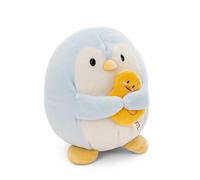 NICI Peluche Pingouin Waddle 16 cm avec Canard en boîte Cadeau 11x12x6,5 cm Bleu - Doudou en Peluche, Peluche à câliner, pour Jouer, pour Enfants et Adultes, Une Excellente idée de Cadeau - 61149