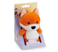 NICI Peluche Renard dans boîte Cadeau, 11 cm, 8 × 8,5 × 13 cm - 63505 | Doux compagnon à câliner, jouer et collectionner, porte-bonheur, superbe cadeau pour enfants et adultes
