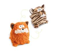 NICI Peluche Renard réversible 15 cm 2 en 1 - Orange - Doux NICI - Idéal pour câliner, Jouer et comme Compagnon à la Maison, à la garderie ou en Voyage | 62993