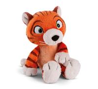 NICI Peluche Tigre Mandarina 18cm - Peluche avec yeux glow in the dark pour câliner et aimer, peluche en matériaux recyclés - 49788