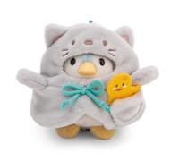 Peluche Nici Penguin Waddle avec canard et costume Chat 8 cm Multicolore