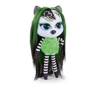 NICI Pixidoos Bami la poupée 20 cm, Boîte Cadeau avec kit Tatouage Enfants, Peigne et Bracelet d'amitié - Poupées stylées aux Cheveux colorés - Peluche Doudou à câliner, Jouer, coiffer, Collectionner