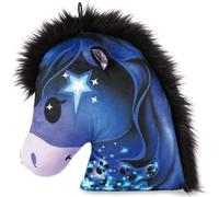 NICI Pony Starflower oreiller avec boucle 33x33cm, VERT