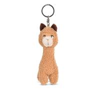 NICI- Porte-clés Alpaga Al Paka 10cm Green, 48600, Brun Clair