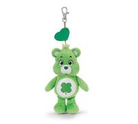 NICI Porte-clés Bisounours, 15 cm, Vert - 62803 | Accessoire en peluche mignon, adorable porte-clés pour sac, sac à dos et voiture, cadeau pour les enfants et les fans