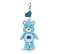 NICI Porte-clés Bisounours Grumble-Ours, Bleu, Accessoire en Peluche Mignon, Adorable Porte-clés pour Sac, Sac À Dos Et Voiture, 15 cm - 62802