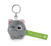 NICI Porte-clés chat Bonne chance Vert 5 cm