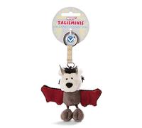 NICI- Schlüsselanhänger Porte-clés Chauve-Souris 7cm, 47550, Gris/Rouge, 7 cm