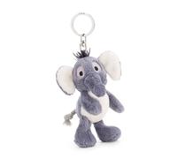 NICI Porte-clés peluche Éléphant El-Flora 10 cm Gris