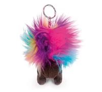 NICI Glubschis : Porte-clés poupée de chiffon Fee Titiyu originale 9 cm - Pendentif en peluche pour sac - Porte-clés fée pour cordon et porte-clés - Petites peluches doudous - Multicolore