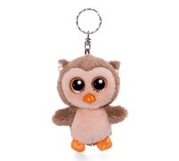 NICI Glubschis Peluche Hibou Twila 9cm 47693 Marron
