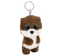 NICI 62195 Porte-clés, Ollie La Loutre GLUBSCHIS, 9 cm, Marron, Compagnon Fidèle Pour Sac À Dos Ou Sac, Pour Petits Et Grands