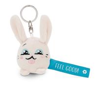 Porte-clés Lapin Feel Good! bleu 5cm