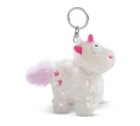 NICI Porte-clés licorne Theodor en habit de neige 10cm, VERT